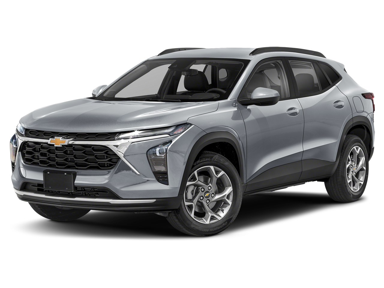 2024 Chevrolet Trax LT in Sterling Gray Metallic — front three-quarter view