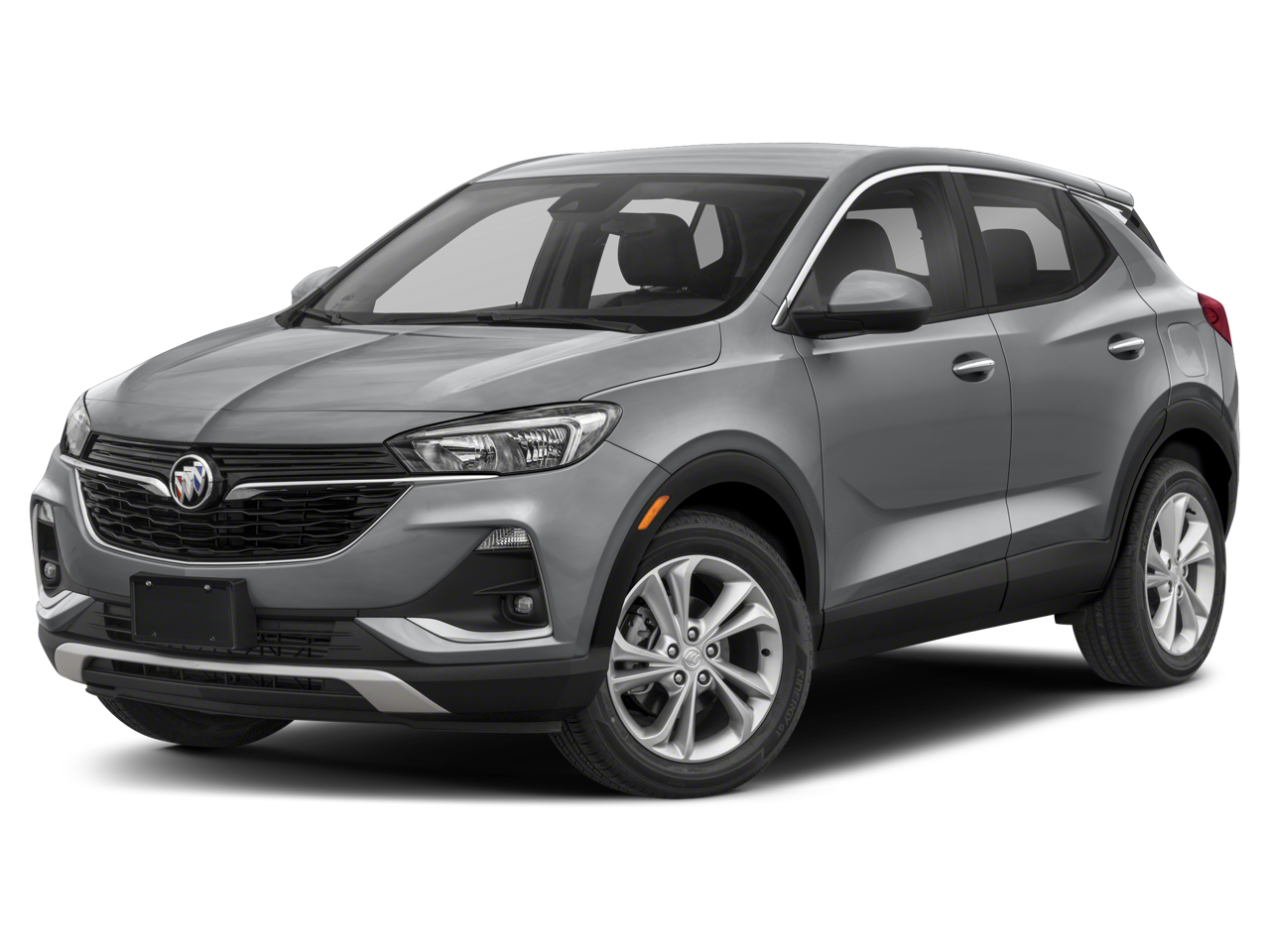 2023 Buick Encore GX Select in Moonstone Gray Metallic — front three-quarter view