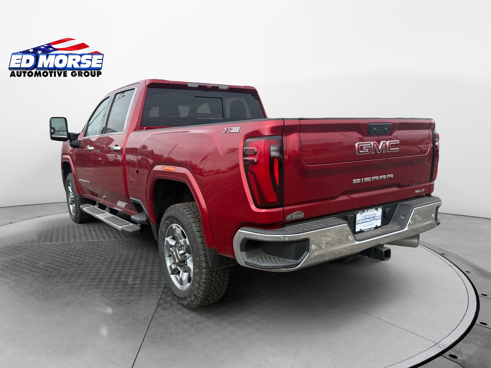 2025 GMC Sierra 3500 HD — rear three-quarter view